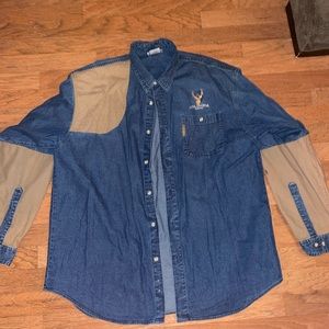 Columbia denim hunting overshirt